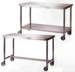 キャスター付ステンレス作業台/MF24MT-T9060DH