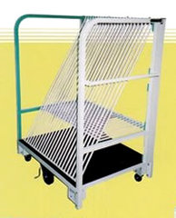 長尺板仕切り付台車/品番 M1175ZB-SKSN